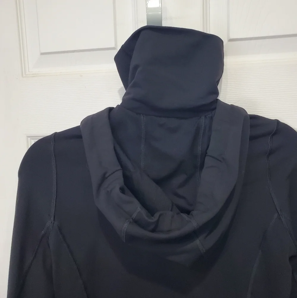 Lululemon Stride Jacket *BrushedBlack / White Coal Tinted Canvas Super Size 4